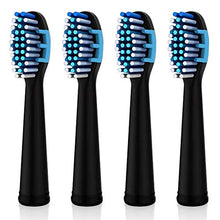 Load image into Gallery viewer, DENTAL DUTY Replacement Toothbrush Heads For Electronic Toothbrush - 4 Replaceable Electric Toothbrushes heads - For Dental Duty Sonic Toothbrush (Medium) - Nylon Bristles for Total Clean