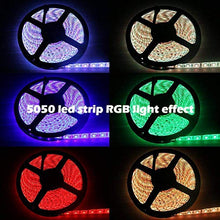 Load image into Gallery viewer, GALYGG 44 Key IR Remote Controller Wireless Kit with DC 12V 2A Power Supply Adapter, for 2835 3528 5050 RGB LED Strip Lights Flexible Tape Lighting