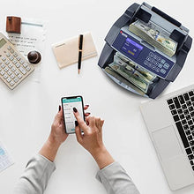 Load image into Gallery viewer, Cassida 6600 UV/MG – USA Business Grade Money Counter with UV/MG/IR Counterfeit Detection – Top Loading Bill Counting Machine w/ ValuCount™, Add and Batch Modes – Fast Counting Speed 1,400 Notes/Min