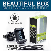 Load image into Gallery viewer, Metal Bike & Motorcycle Phone Mount - for Any Smartphone (iPhone 11 Pro, Xr, Xs Max, S20). Unbreakable Handlebar Cell Phone Holder for Bike & Bicycle