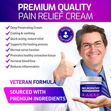 Load image into Gallery viewer, Neuropathy Nerve Pain Relief Cream - Maximum Strength Relief Cream for Foot, Hands, Legs, Toes Includes Arnica, Vitamin B6, Aloe Vera, MSM - Scientifically Developed for Effective Relief 2oz…