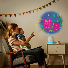 Load image into Gallery viewer, Munchkin Sound Asleep Nursery Projector and Sound Machine with LED Nightlight