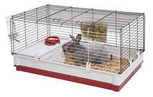 Load image into Gallery viewer, MidWest Homes for Pets 158 Wabbitat Deluxe Rabbit Home, Rabbit Cage, 39.5 L x 23.75 W x 19.75 H inch
