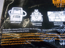 Load image into Gallery viewer, RIDGID 23738 VF3501 Wet Dry Vac High-Efficiency Dust Bags, Wet Dry Vacuum Filter Bags, Two Dust Collection Bags per Package