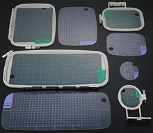 Load image into Gallery viewer, 4 Pcs Premium Embroidery Hoops for Brother PE800 SE1900 PE770 780D PE700 PC6500 Brother Innovis 1250 700 Babylock Embroidery Machine Hoop