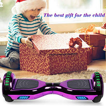 Load image into Gallery viewer, SISIGAD Hoverboard for Kids, Two Wheels Self-Balancing Hover Board with Bluetooth Speaker