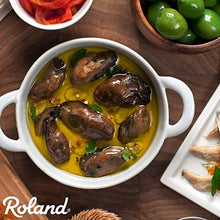 Load image into Gallery viewer, Roland Foods Premium Smoked Petite Oysters in Oil, Wild Caught, 3 Oz Tin (pack of 10)