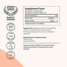 Load image into Gallery viewer, Myo-Inositol & D-Chiro Inositol Powder | Hormonal Balance & Healthy Ovarian Function Support for Women | Vitamin B8 | Great Alternative to Inositol Capsules & Supplement| 40:1 Ratio | 30-Day Supply