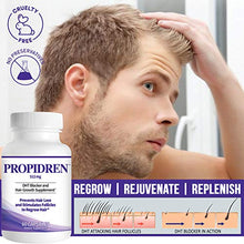 Load image into Gallery viewer, Propidren by HairGenics - DHT Blocker & Hair Growth Capsules to Prevent Hair Loss & Stimulate Hair Follicles, to Stop Hair Loss & Regrow Hair. Proprietary Anti-Hair Loss & Hair Regrowth Treatment.