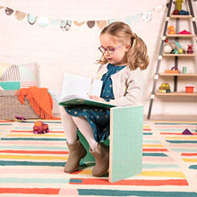 Load image into Gallery viewer, B. spaces – Kids’ Step Stool & Chair – 3-in-1 Step Stool for Bedroom, mint (BX1628Z)