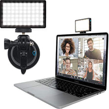Load image into Gallery viewer, Lume Cube Video Conference Lighting Kit | Live Streaming, Video Conferencing, Remote Working | Lighting Accessory for Laptop, Adjustable Brightness and Color Temperature, Computer Mount Included