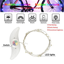 Load image into Gallery viewer, Tesoky Tire Lights for Bicycle,Led Lights for Bike 2 Pack Lights for Bike Tires for Teen Boys