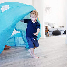 Load image into Gallery viewer, The Original AirFort Build A Fort in 30 Seconds, Inflatable Fort for Kids (Beach Ball Blue)