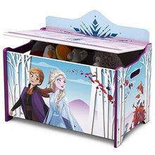 Load image into Gallery viewer, Delta Children Deluxe Toy Box, Disney Frozen II