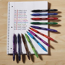 Load image into Gallery viewer, Paper Mate 1960662 Profile Retractable Ballpoint Pens, Assorted Colors, 8-Count