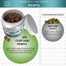 Load image into Gallery viewer, BEST HIP & JOINT SUPPLEMENTS FOR DOGS: Product of USA- Natural Pain Relief & Mobility + Аnti-inflammatory and Аnti-arthritic effects Maximum strength Glucosamine & Chondroitin approx/170 Soft Chews