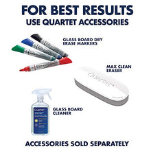 Load image into Gallery viewer, Quartet Glass Whiteboard, Non-Magnetic Dry Erase White Board, 3' x 2', Infinity, Frosted Surface (G3624F)