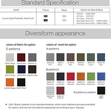 Load image into Gallery viewer, Executive Chairs (with Black Frame. Orange Fabric)