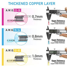 Load image into Gallery viewer, TICONN 540 PCS Heat Shrink Wire Connectors, Waterproof Automotive Marine Electrical Terminals Kit, Crimp Connector Assortment - Ring Fork Hook Spade Butt Splices (540PCS Combo)