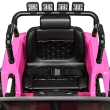 Load image into Gallery viewer, Best Choice Products Kids 12V Ride On Truck w/ Remote Control, 3 Speeds, LED Lights, AUX, Pink