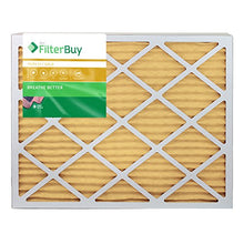 Load image into Gallery viewer, FilterBuy 18x24x1 MERV 11 Pleated AC Furnace Air Filter, (Pack of 4 Filters), 18x24x1 – Gold