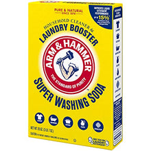 Load image into Gallery viewer, Arm & Hammer Super Washing Soda Detergent Booster & Household Cleaner, 55oz.