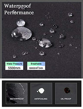 Load image into Gallery viewer, Gash Hao Mens Snow Ski Waterproof Softshell Snowboard Pants Outdoor Hiking Fleece Lined Zipper Bottom Leg (180Grey, 32W x 32L)