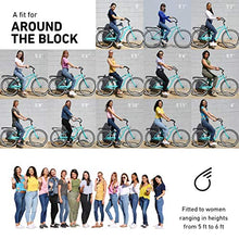 Load image into Gallery viewer, sixthreezero Around The Block Women's Single-Speed Beach Cruiser Bicycle, 26" Wheels, Mint Green with Black Seat and Grips, Model:630042