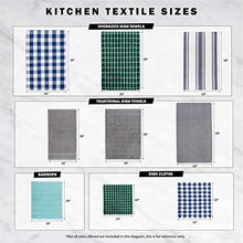 Load image into Gallery viewer, DII Cotton Decorative Farmhouse Chic Geometric Dish Towels, (18x28, Set of 3), Oversized Kitchen Dish Towels, Perfect Mother's Day, Hostess, Housewarming Gift - Stripe