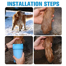 Load image into Gallery viewer, Dog Cleaner Upgrade 2 in 1 Dog Paw Cleaner Dog Brush Dog Grooming Dog Cleaning Paw Cleaner Portable Dog Foot Washer for Dog Cat
