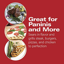 Load image into Gallery viewer, Hamilton Beach Panini Press, Sandwich Maker & Electric Indoor Grill, Upright Storage, Nonstick Easy Clean Grids, Stainless Steel (25410)
