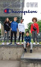 Load image into Gallery viewer, Champion Boys Sweatpant Heritage Collection Slim Fit Brushed Fleece Big and Little Boys Kids (X-Large, Black Script)