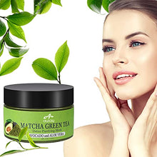 Load image into Gallery viewer, AUIAU Green Tea Skincare Facial Mask Detox Clay Mud Mask with Avocado & Aloe ,Deep Cleansing ,Hydrating, Detoxing, Healing, and Relaxing, Pore , Acne, and Blackhead Treatment Mask