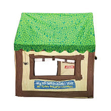 Load image into Gallery viewer, Swehouse Clubhouse Tent Kids Play Tents for Boys School Toys for Indoor and Outdoor Games Children Playhouse with Roll-up Door and Windows