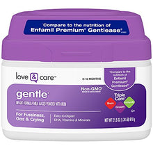 Load image into Gallery viewer, Love & Care Gentle Infant Formula Milk-Based Powder with Iron, 21.5 Ounce