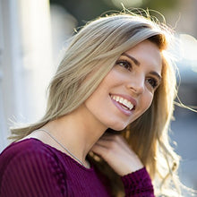 Load image into Gallery viewer, LIFETIME JEWELRY 1mm Rope Chain Necklace 24k Real Gold Plated for Women and Men (White Gold, 20)