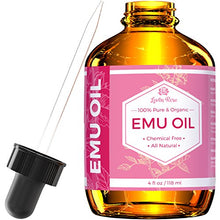 Load image into Gallery viewer, Emu Oil by Leven Rose, 100% Pure Natural Hair Strengthener Scar Minimizer Anti Aging Skin Moisturizer 4 oz
