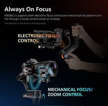 Load image into Gallery viewer, Zhiyun Weebill S 3-Axis Handheld Gimbal Stabilizer for Mirrorless and DSLR Camera for Canon 5DIV 5DIII EOS R Sony A7M3 A7R3 A7 III A9 Panasonic S1 GH5s Nikon Z6,Improved Motor Than weebill lab