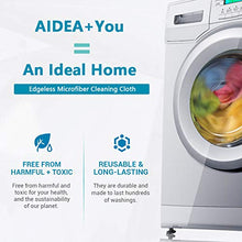 Load image into Gallery viewer, AIDEA Microfiber Cleaning Cloths All-Purpose Softer Highly Absorbent, Lint Free - Streak Free Wash Cloth for House, Kitchen, Car, Window, Gifts(12in.x 12in.)-(Pack-8)