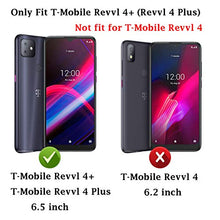 Load image into Gallery viewer, T-Mobile Revvl 4 Plus Case, TCL Revvl 4 Plus case with HD Screen Protector,Giner Dual Layer Heavy-Duty Military-Grade Armor Defender Protective Phone Case Cover for T-Mobile Revvl 4+ (Black Armor)