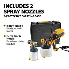 Load image into Gallery viewer, Wagner Spraytech 0529010 FLEXiO 590 Handheld HVLP Paint Sprayer, Sprays Unthinned Latex, Includes Two Nozzles - iSpray & Detail Finish Nozzle, Complete Adjustability for All Needs