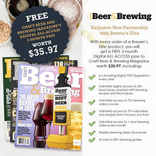 Load image into Gallery viewer, Brewer's Elite Hydrometer - for Home Brew Beer, Wine, Mead and Kombucha - Deluxe Triple Scale Set, Hardcase and Cloth - Specific Gravity ABV Tester