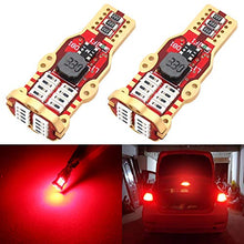 Load image into Gallery viewer, Phinlion 912 921 Red LED Center High Mount Stop Light Bulbs High Power 4014 24-SMD Chipsets 906 922 Bulb for 3rd Brake Light Replacement