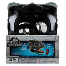 Load image into Gallery viewer, JURASSIC WORLD CHOMP 'N ROAR MASK Velociraptor "Blue"