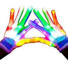 Load image into Gallery viewer, Tesoky Toys for 3-12 Year Old Boys Girls,Flashing LED Gloves Cool Gifts for Girls Age 5-15 Halloween Toys for Age 3-10 Boys Xmas Gifts for Light-up Party