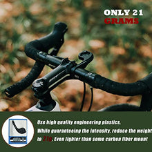 Load image into Gallery viewer, Thinvik Out Front Bike Computer Mount for Garmin Edge 830 820 810 800 530 520 Plus 520 510 500 200 130 25 GPS Compatible with 31.8mm 25.4mm Handlebar