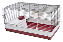 Load image into Gallery viewer, MidWest Homes for Pets 158 Wabbitat Deluxe Rabbit Home, Rabbit Cage, 39.5 L x 23.75 W x 19.75 H inch