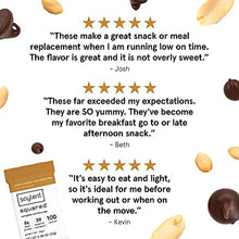Load image into Gallery viewer, Soylent Squared Plant-Based 100 Calorie Snack Bars, Gluten Free, Low Sugar, 6g Vegan Protein, Peanut Butter Chocolate Chip, 24 Count