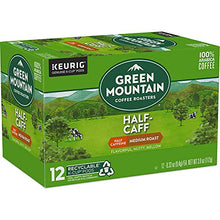 Load image into Gallery viewer, Green Mountain Coffee Half-Caff Keurig K-Cups Coffee, 12 ct