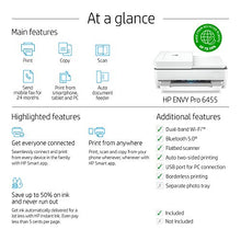 Load image into Gallery viewer, HP ENVY Pro 6455 Wireless All-in-One Printer, Mobile Print, Scan & Copy, Auto Document Feeder, Works with Alexa (5SE45A)